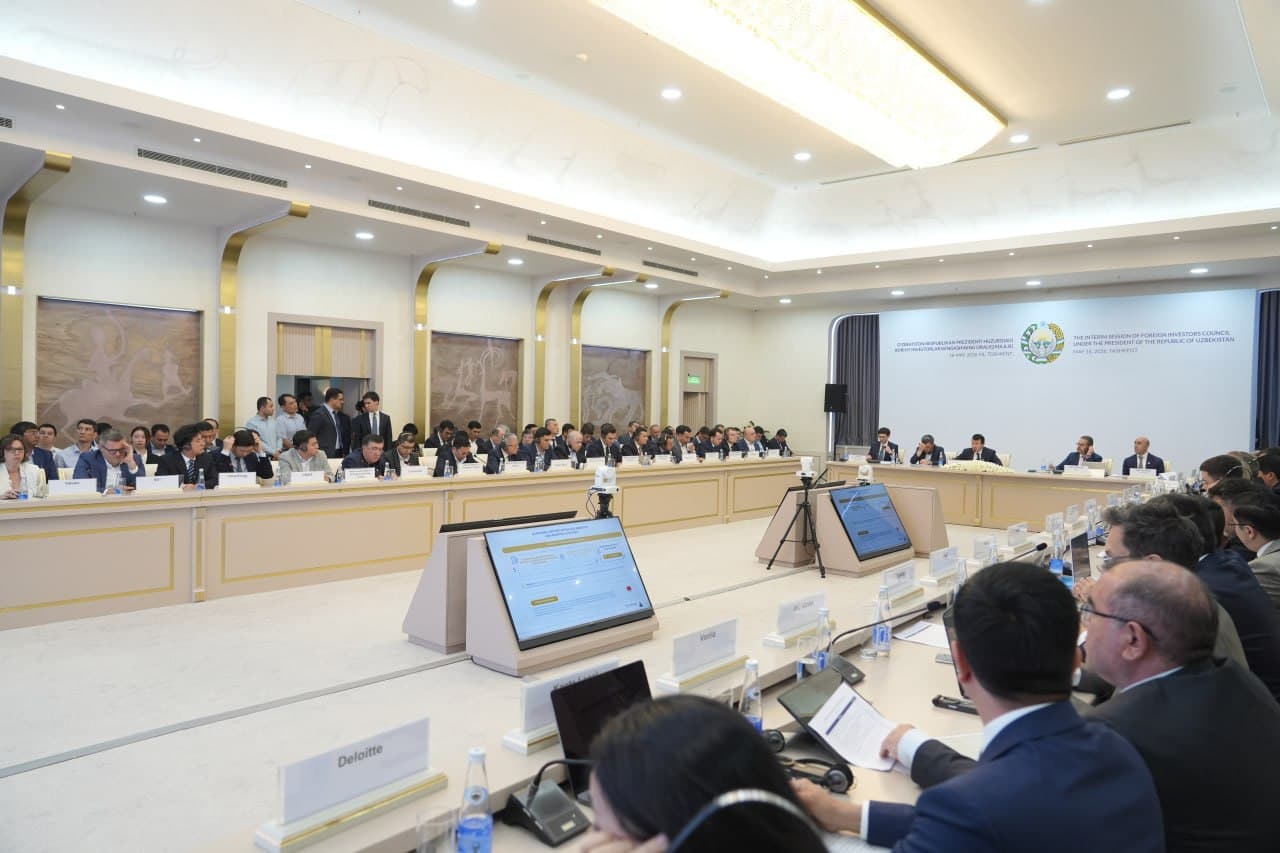 Enlawyer Managing Partner Damir Amanbaev Spoke at the Interim Session of the Foreign Investors Council under the President of the Republic of Uzbekistan